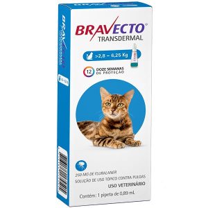 Bravecto Transdermal Kediler 250mg 2.8 – 6.25kg
