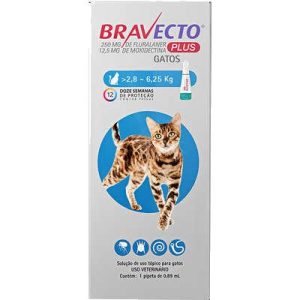 Bravecto Transdermal Plus Kediler 250mg