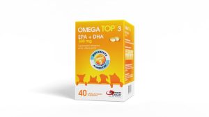 Omega Top 3 500mg 40 kapsül.