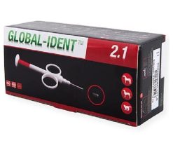 MICROCHIP GLOBAL IDENT 2.1X12MM 10 PAKET