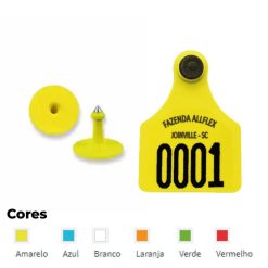 Turuncu Sığır Küpe G 276 ila 300 Allflex